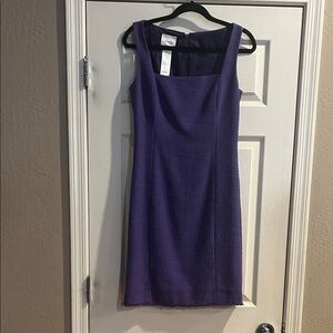 Akris Punto  Purple Sleeveless sheath Dress